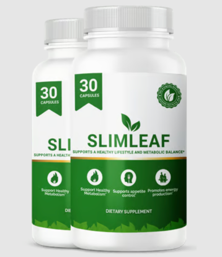 Slimleaf bottle — 30 capsules dietary supplement